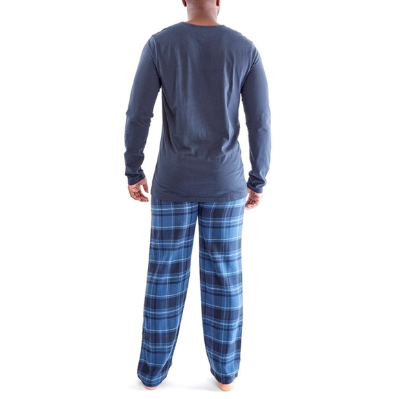 Buffalo David Bitton Men's Pajama Set Small or Medium Navy New w Box MSRP$46 - Picture 2 of 5